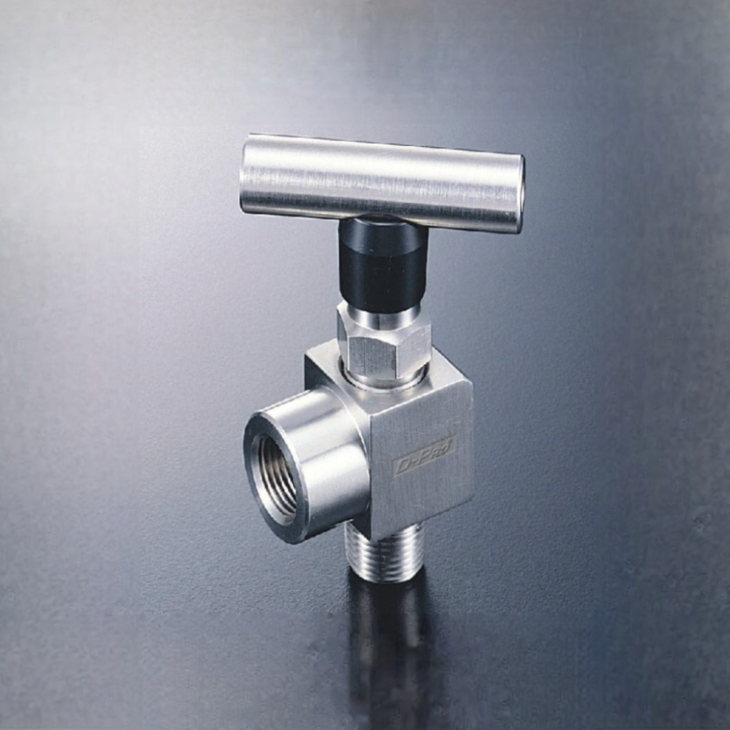 Dk-Lok VEX110 Series Needle Valve, Inline, Stainless Steel 316, 1/4